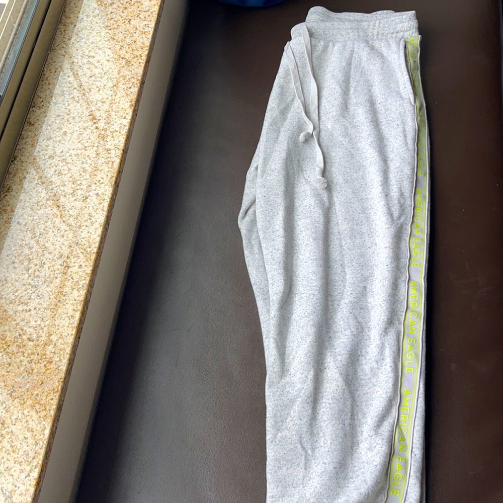 Gray American Eagle Sweatpants